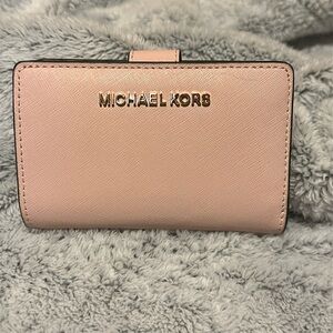 Michael Kors Medium Crossgrain Leather Wallet
